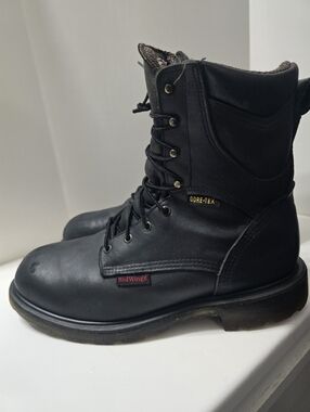 Red Wing Shoes Black 1426 GORE-TEX Lace-Up Men's Work Boots